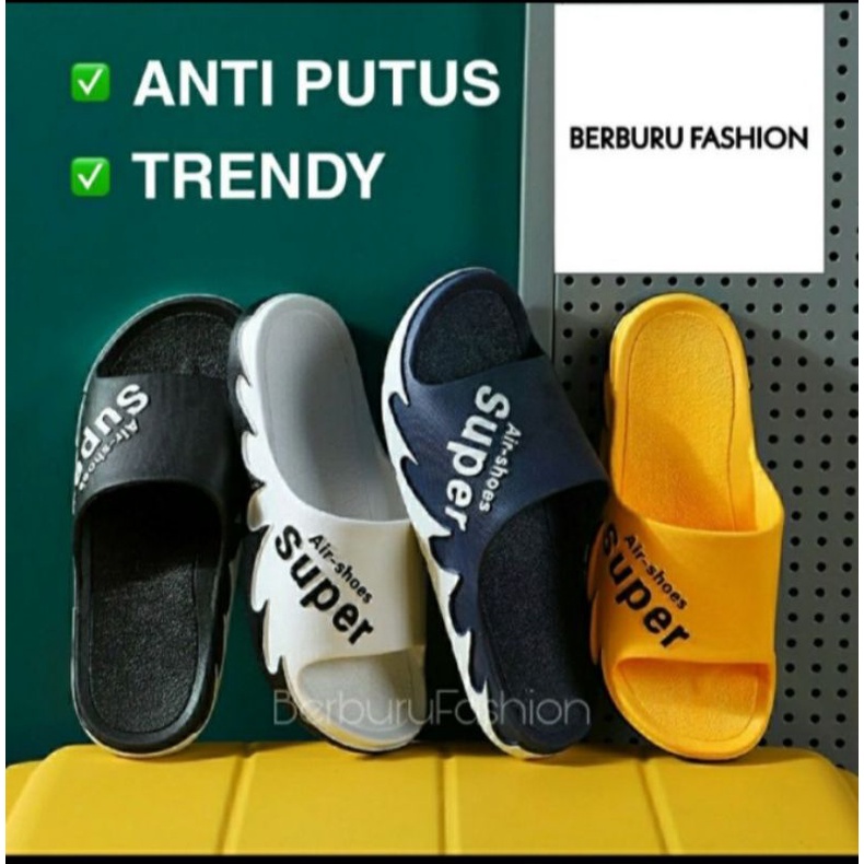 Humairah_Oldshop || All Sandal  Pria Sandal karet Fashion Seort Comportable Karet lentur dan nyaman