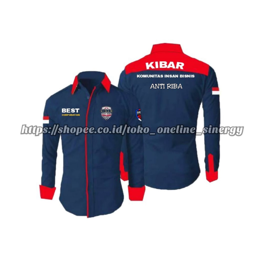 KEMEJA PREMIUM PT BEST - LOGO KIBAR A0001