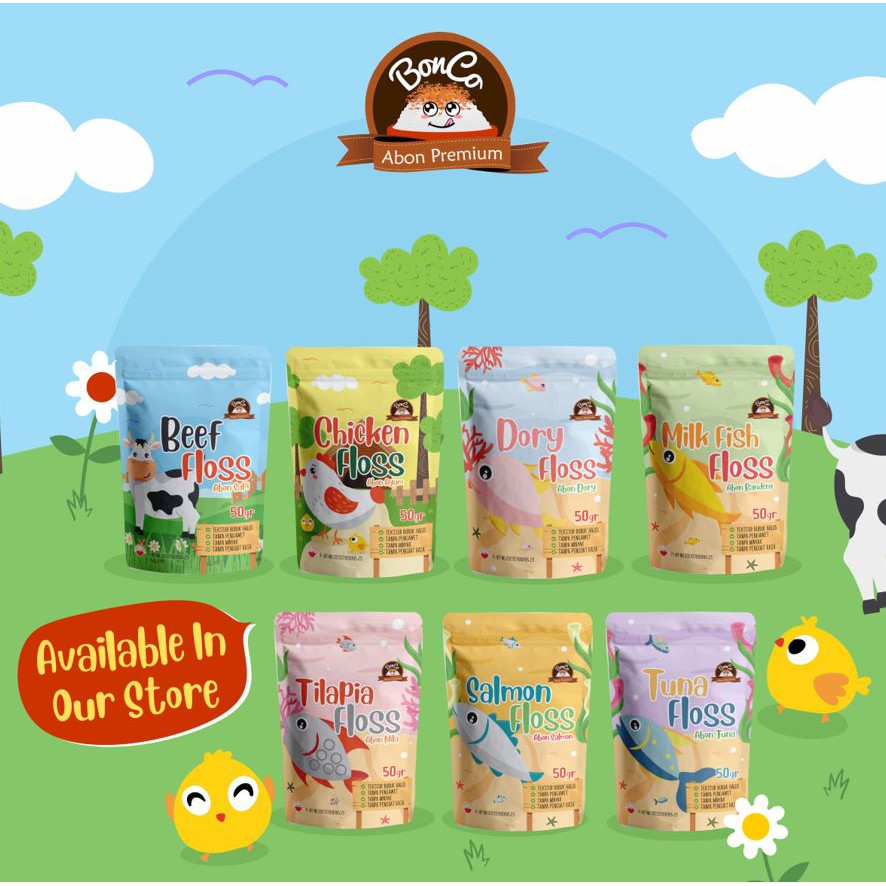 Abon Bayi BonCo 50 gram / Bonco Abon Premium 8 bulan+ (50 g)