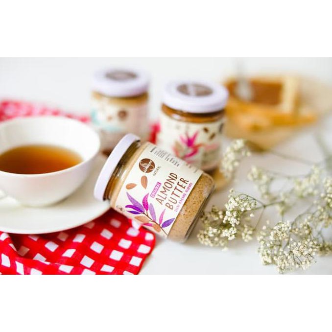 

almond butter original unsweetened 225g | selai kacang keto tanpa gula termurah