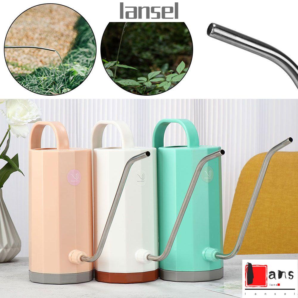 Lansel Indoor Outdoor Plants Sprinkler Gardening Supplies Irrigation Pot Watering Can Portable Long Spout Garden Tool Curved Mouth Plastic 1200ml12l Stainless Steelmulticolor Shopee Indonesia