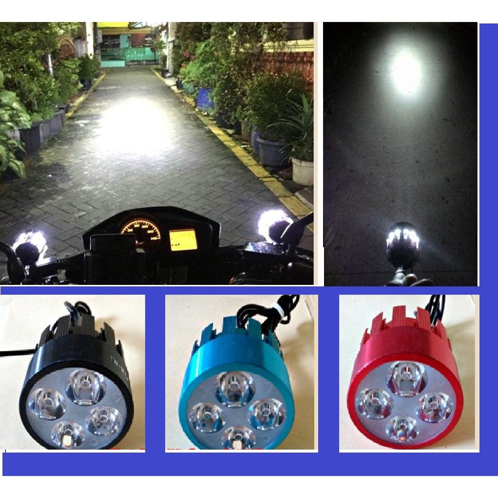 Lampu Sorot.Lampu Tembak Motor