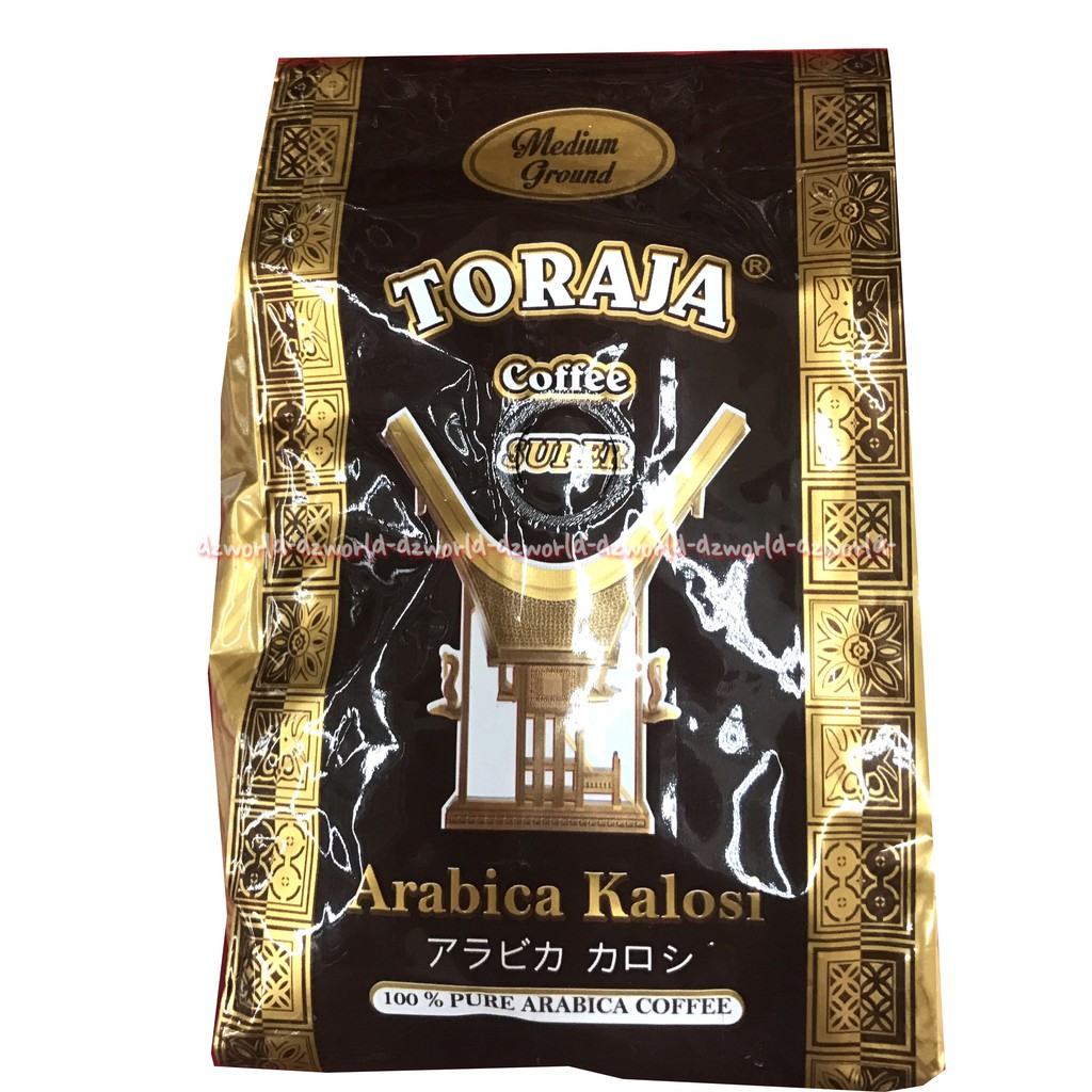Kopi Toraja Arabica Kalosi Toraja Coffee Medium Ground Pure Arabika 200gram