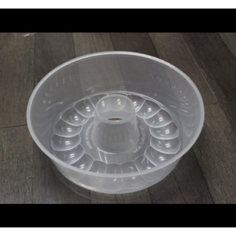 Cetakan Jely/Cetakan Puding/Cetakan Agar Bulat Transparan