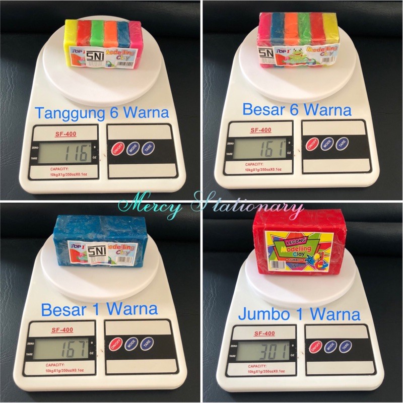 Malam Mainan SNI - Playdough Plasticin - Modelling Clay