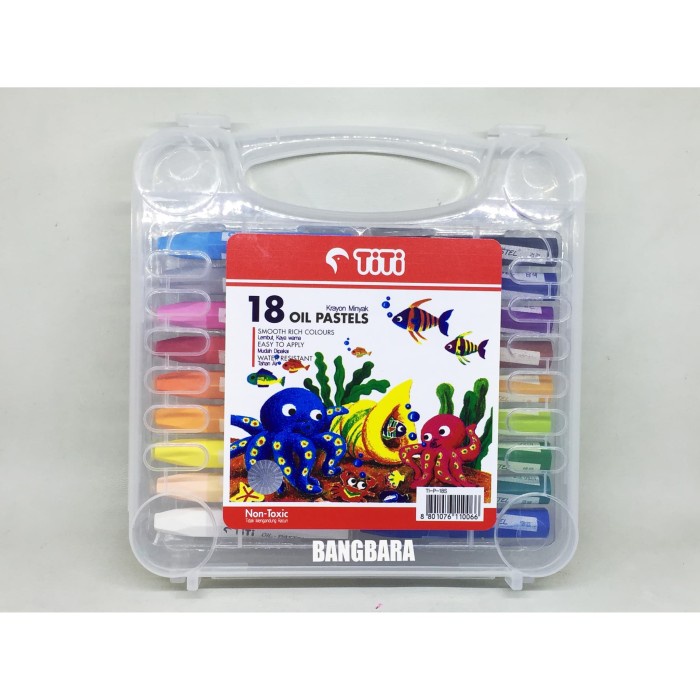 

Terlaris Crayon Titi Oil Pastels 18 Pcs Promo