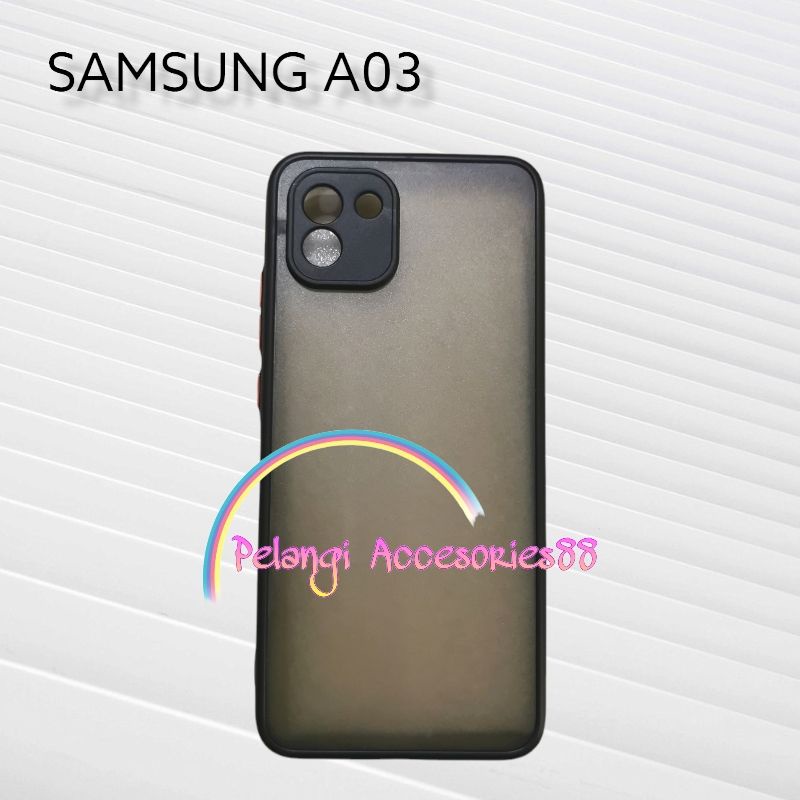 CASE SAMSUNG A03 SOFTCASE CASE DOVE CASE FULL COLOUR