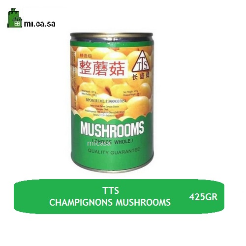 

TTS Jamur Kaleng / Champignons Mushroom 425 Gram