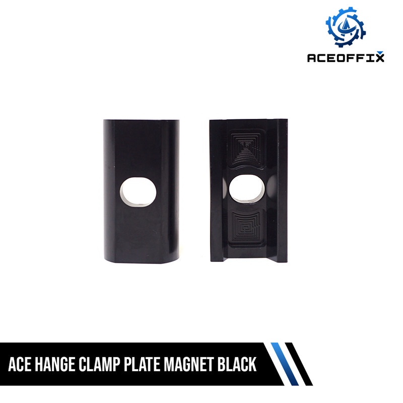 ACE HINGE CLAMP PLATE MAGNET BLACK FOLDING BIKE