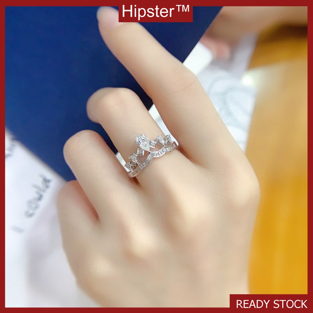 Fashion Moissanite Ring Female 1 Karat