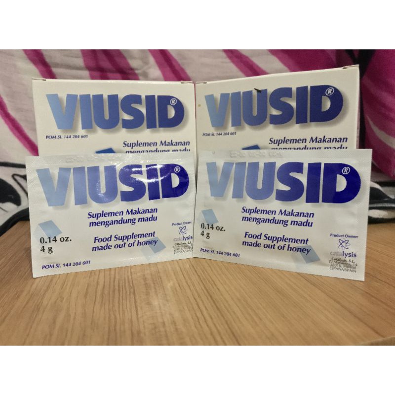 Viusid Sachet isi 21 pcs Suplemen makanan mengandung madu