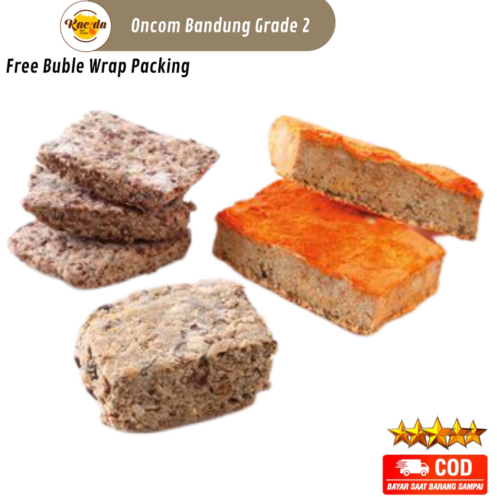 

KACIDA - 250gr Oncom Bandung Kering segar 1/4 Potong sampai 1 Potong
