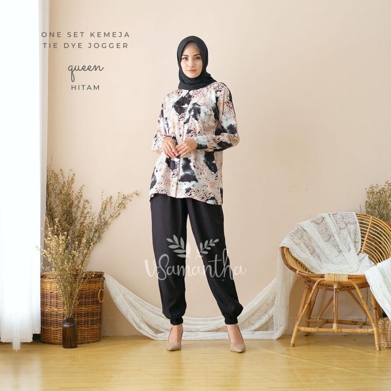 Best Seller Ruby Set Rayon Crinkle One Set Pakaian Wanita Premium Best Quality Realpic Allsize Up To