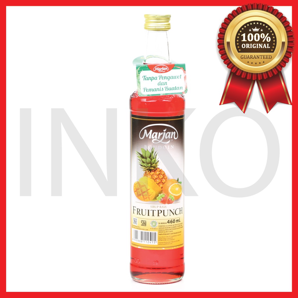 

MARJAN BOUDOIN SIRUP LEBARAN RASA FRUITPUNCH BOTOL 460ML