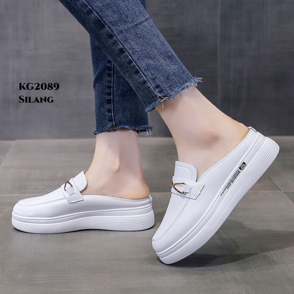 RESTOCK WYN SNEAKERS HIGH SOLE SELOP FASHION KOREA GOOD QUALITY KG2089