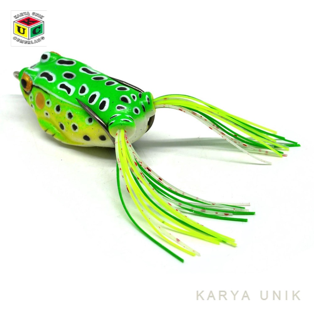 Umpan Casting Gabus Toman Dll silicone soft Frog Katak