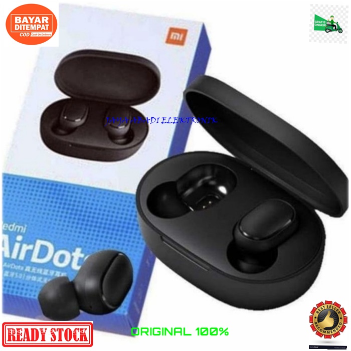 J357 HEADSET BLUETOOTH TWS EARPHONE AIRDOTS WIRELESS EARBUD BASIC WIRELES EARPHONE STEREO SPORT BAS 