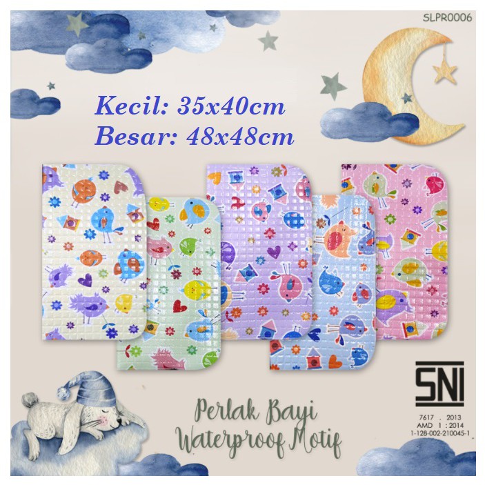 Perlak Ompol Bayi Travel 35 x 40 /  48 x 48 cm CBKS LC