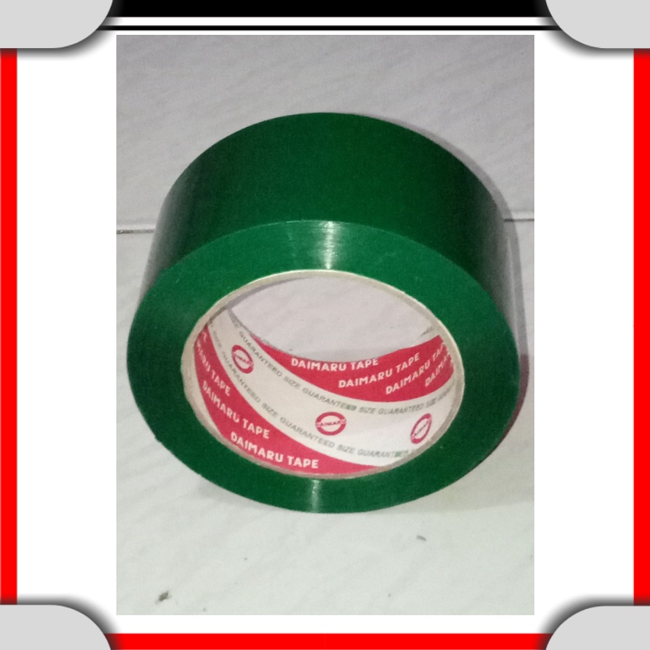 

Lakban HIJAU Daimaru OPP Plastik 48mm 90yard Isolasi Green T0098