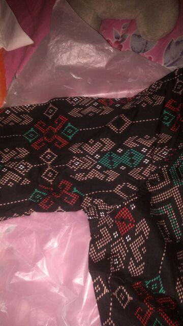 Dgm Fashion   Kemeja Batik Songket Pria Lengan Panjang 5387