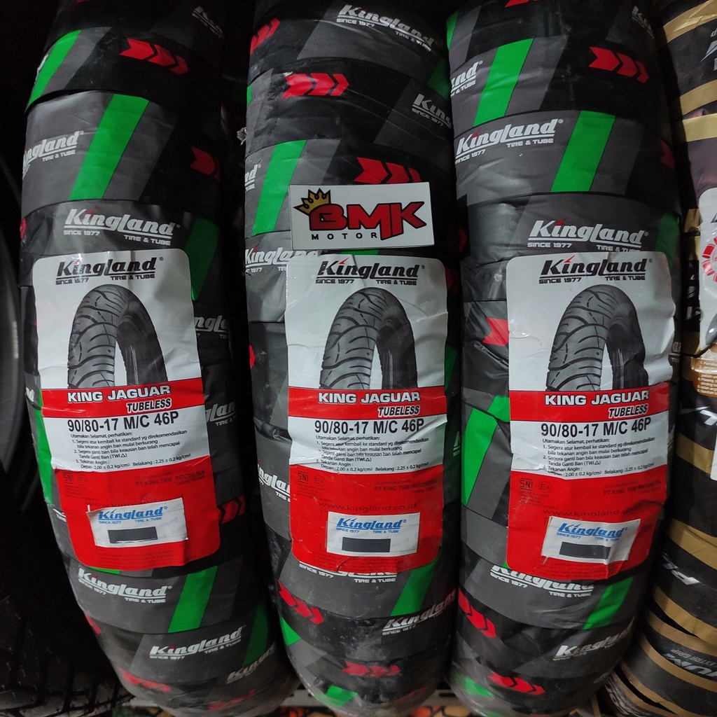 KINGLAND KING JAGUAR 90/80-17 TUBELESS