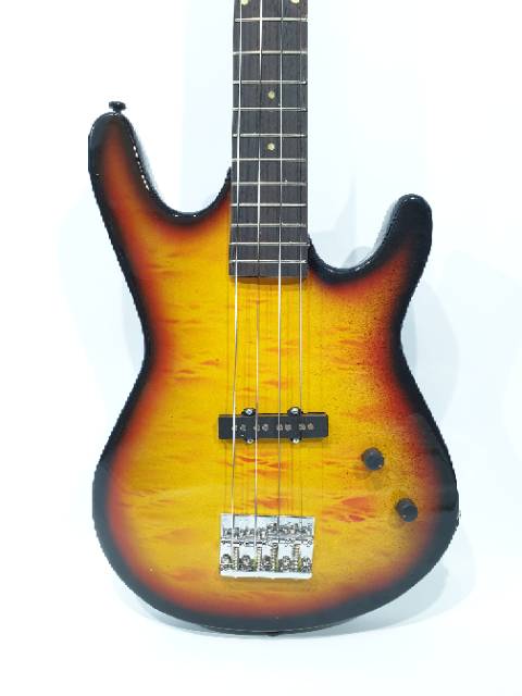 Bass Elektrik Merk Fender Warna Sunburst Senar 4 Trusrod Buat Pemula Belajar Jakarta Murah Listrik