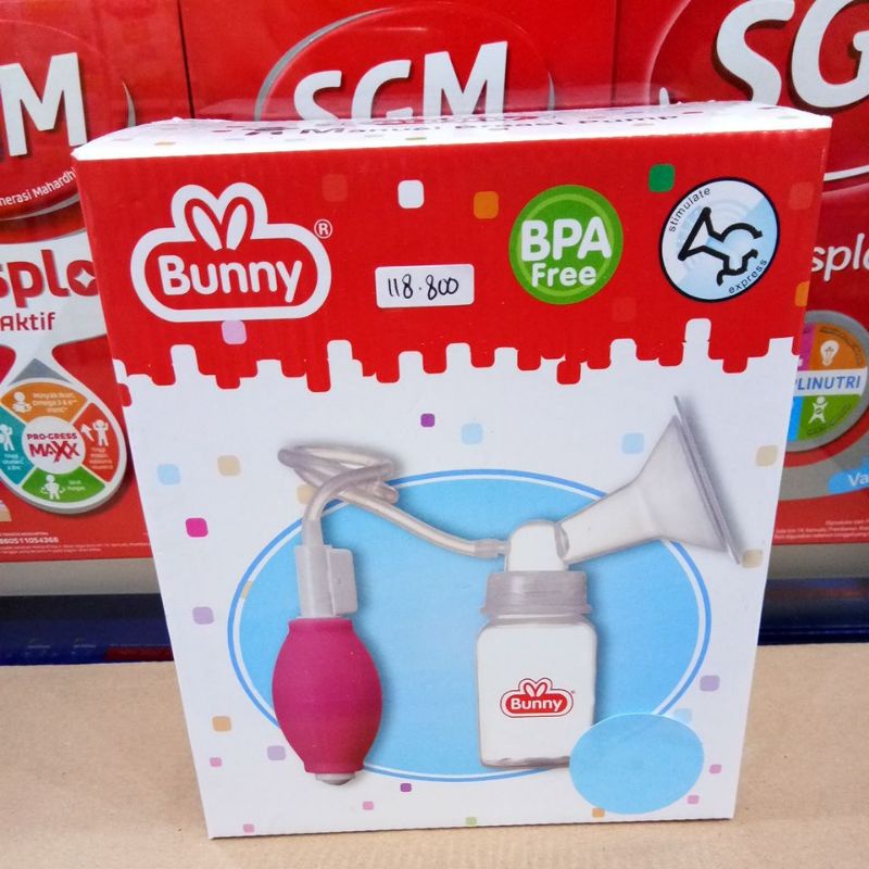 LUSTY BUNNY MANUAL BREAST PUMP DB-8018, DB-8020