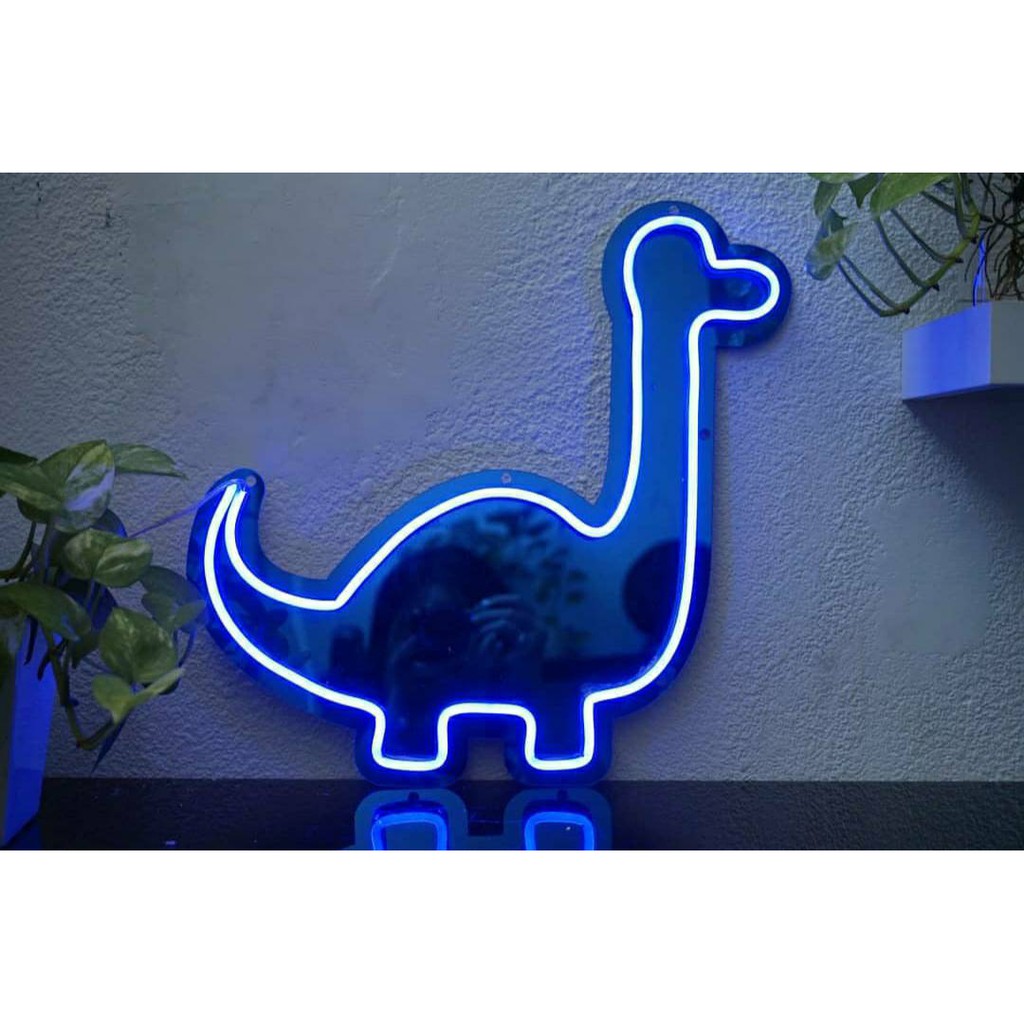 NEON LED BENTUK DINOSAURUS/DINO