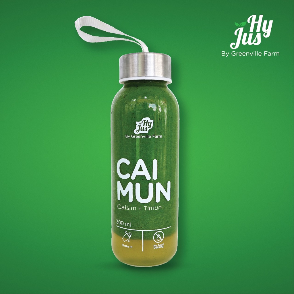 

Greenville Farm - Caimun - Jus Olahan Sayur Hidroponik 300ml