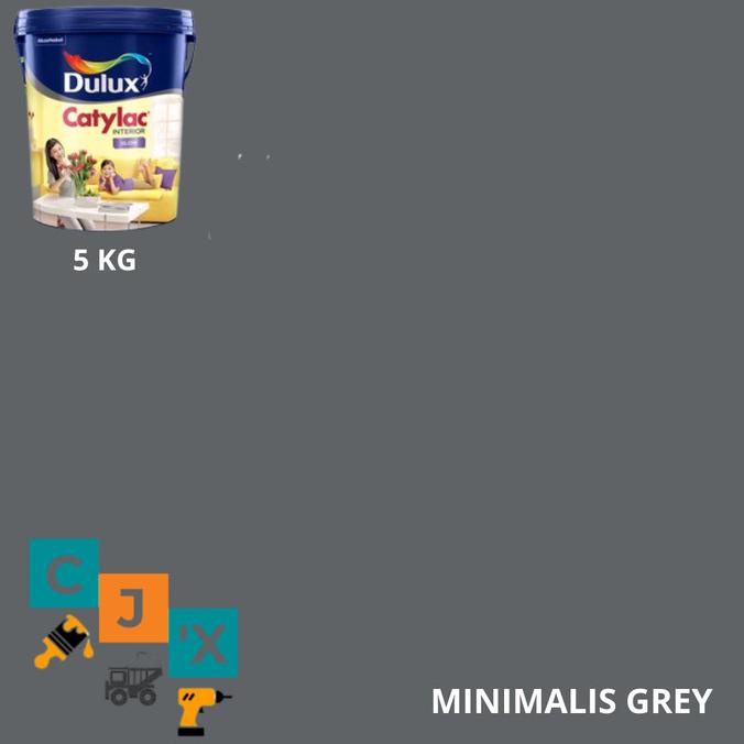 MINIMALIST GREY - Cat Tembok DULUX CATYLAC GLOW 5 KG