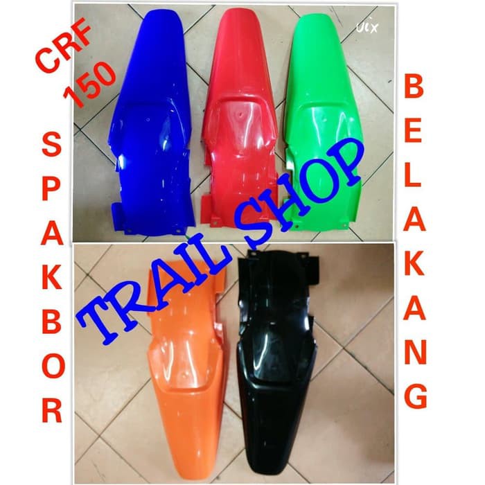 spakbor belakang crf 150 aksesoris motor