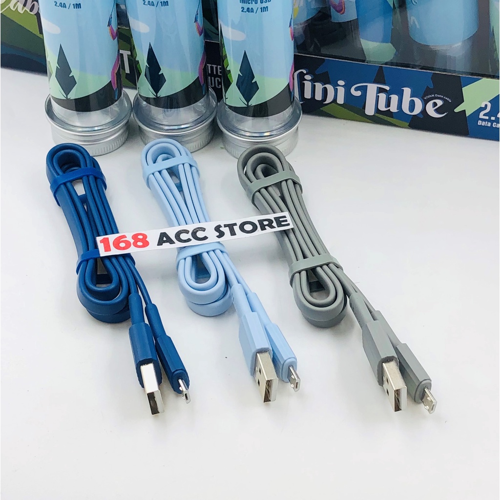 KABEL DATA MICRO USB VIVAN CTM / KABEL CHARGER VIVAN MICRO USB