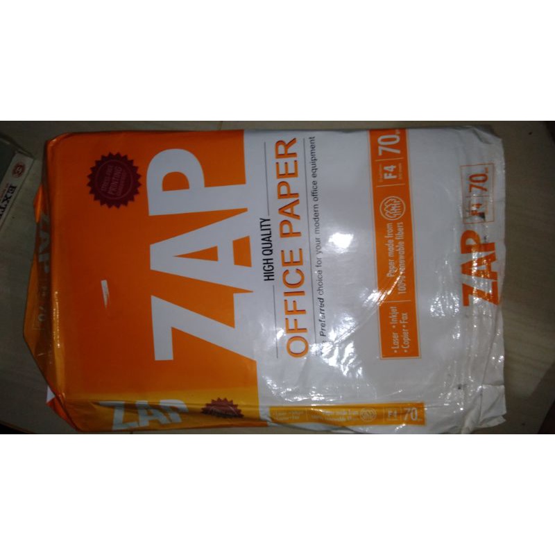 

ZAP kertas hvs ukuran F4 70gr
