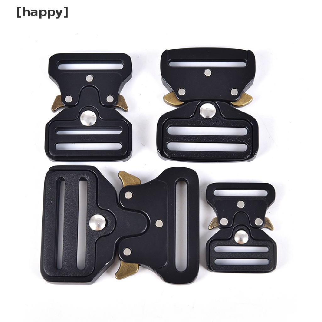 HA Quick Side Release Metal Strap Buckles For Webbing Bags Luggage Accessories ID