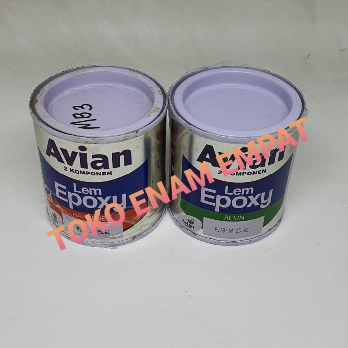 Lem Epoxy Avian 1/4 Kg Lengkap 1 Set