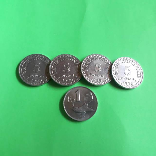 Paket Mahar Nikah Uang Kuno 21 rupiah Koin kombinasi 5+5+5 ...