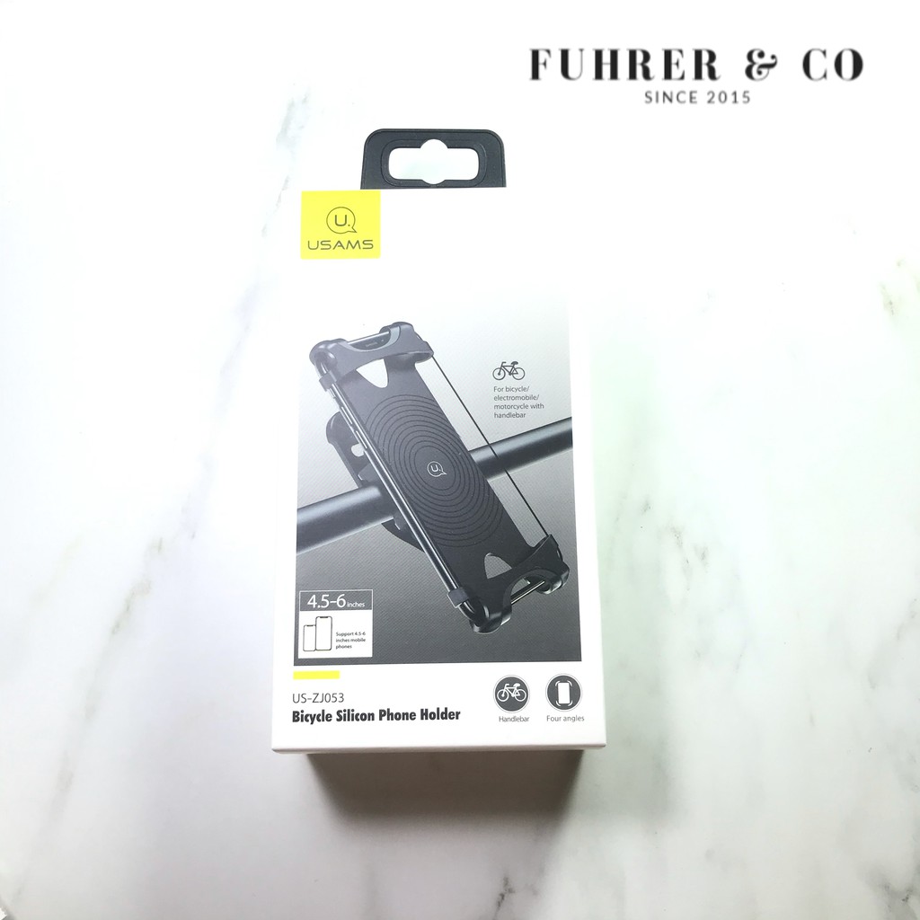 Bicycle Bike Silicon Sepedah Phone Holder USAMS US-ZJ053 Original
