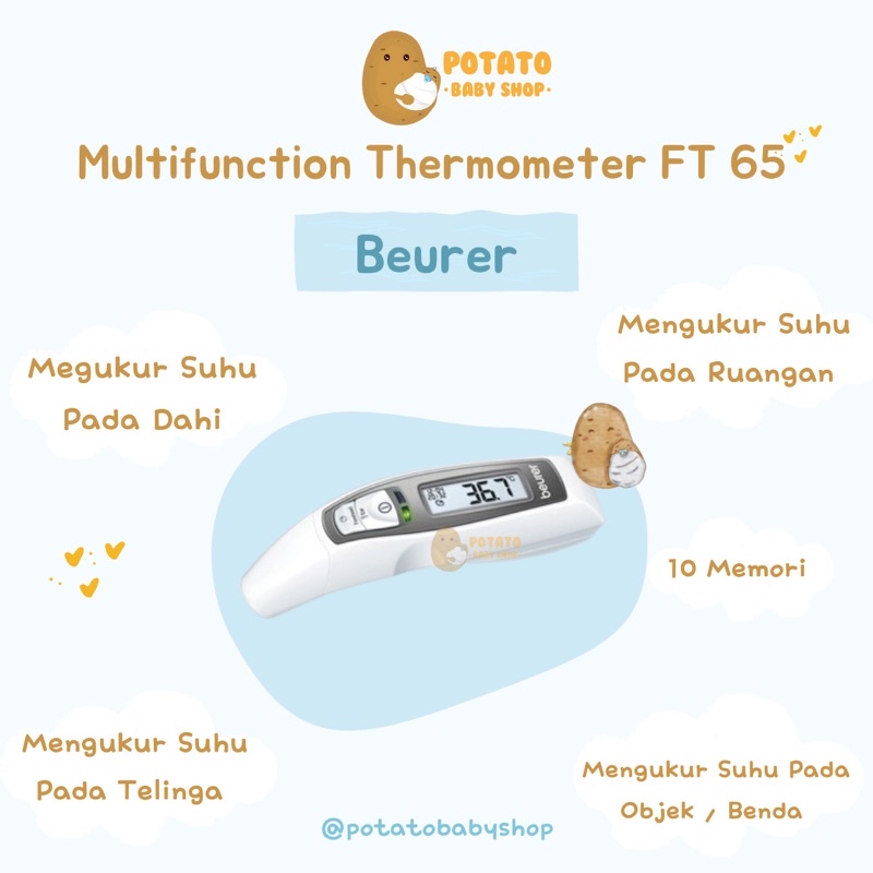 Beurer Ft 65 Multifuction Thermometer