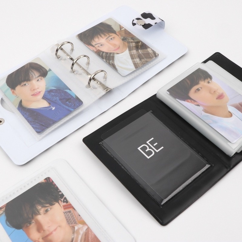 Album Susu Sapi MINI Lucu 3inch Album Foto Lomo Card Holder Tempat Photocards Collection