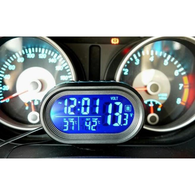≧ ͡❛ ͜ʖ ͡❛≦ Jam Digital Mobil dual colour led backlight. ampere meter volt meter ▌