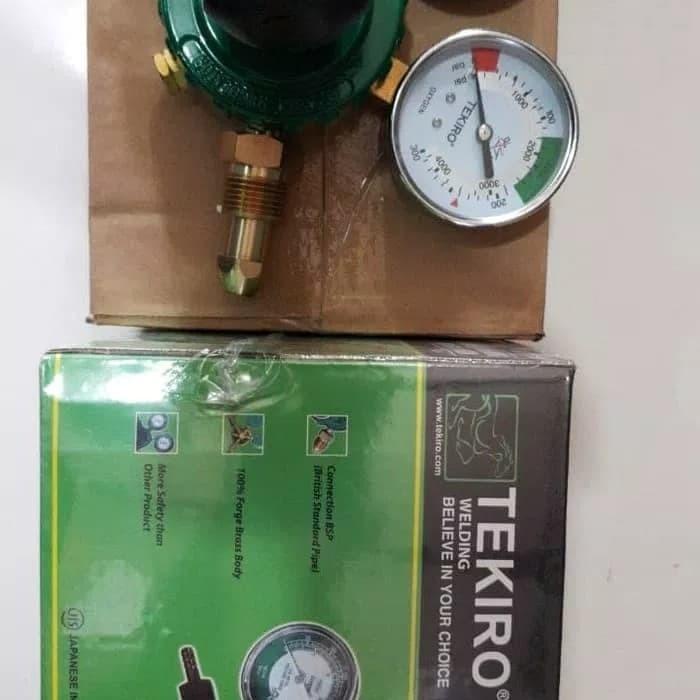 Regulator Regulator Las Oksigen Tekiro Heavy Duty Oxygen Welding Tabung Las