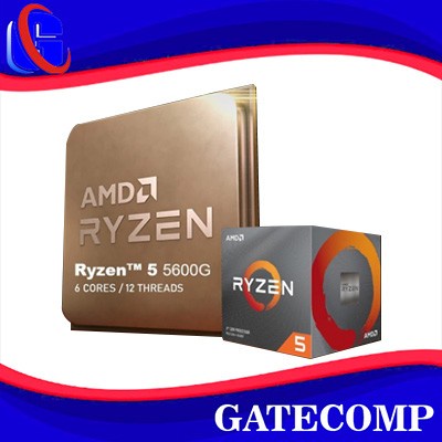 AMD Ryzen 5 5600G 6-Core 12-Threads 3.9GHz Radeon Vega 7 - Socket AM4