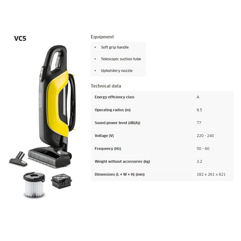 Karcher Handheld Vacuum Cleaner VC 5 / VC5