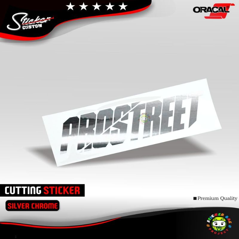 sticker bodi motor sticker cutting prostreet 1 warna