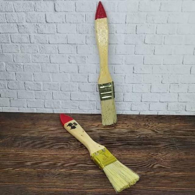 KOAS KECIL 4  PCS KOAS BUMBU BAKAR KOAS CAT KOAS SERBAGUNA KUAS 1 INCH 1"