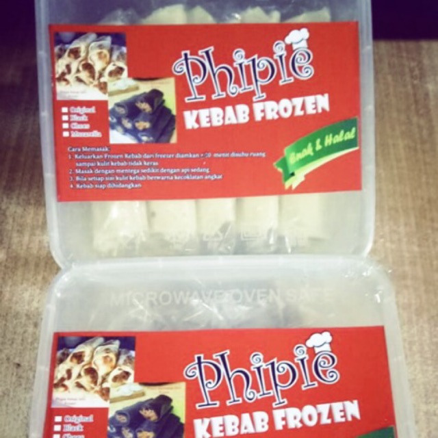 

Kebab Frozen Mini. Isi 10pcs per box