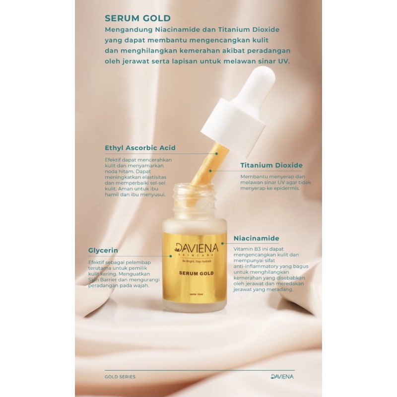 SERUM GOLD DAVIENASKINCARE