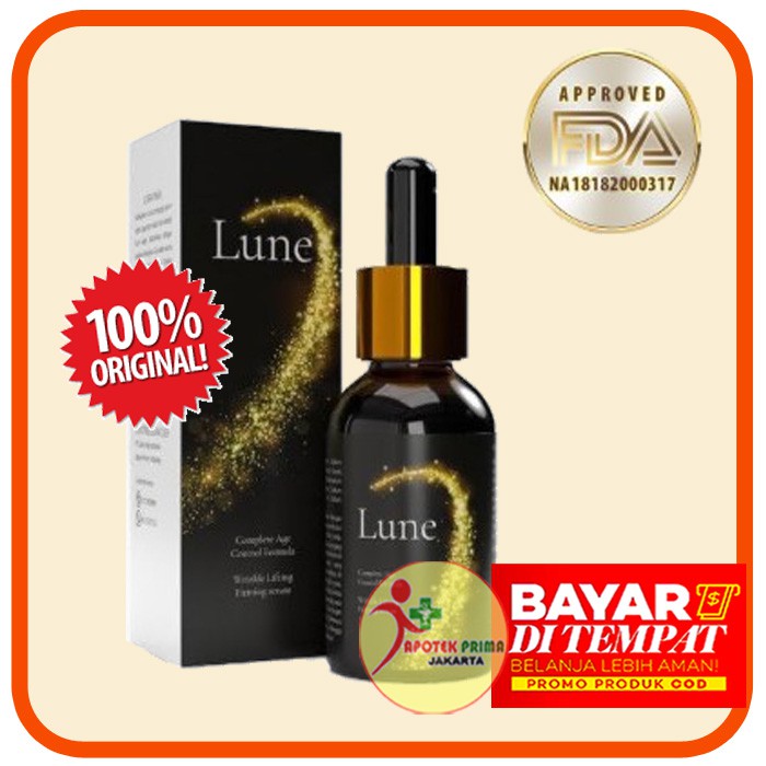 LUNE SERUM ANTI AGING ASLI - LUNE SERUM WAJAH ORIGINAL