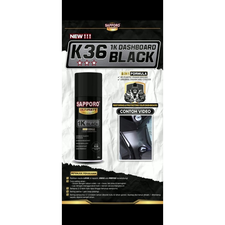 Pilok Sapporo Ultimate 1K DASHBOARD BLACK K36