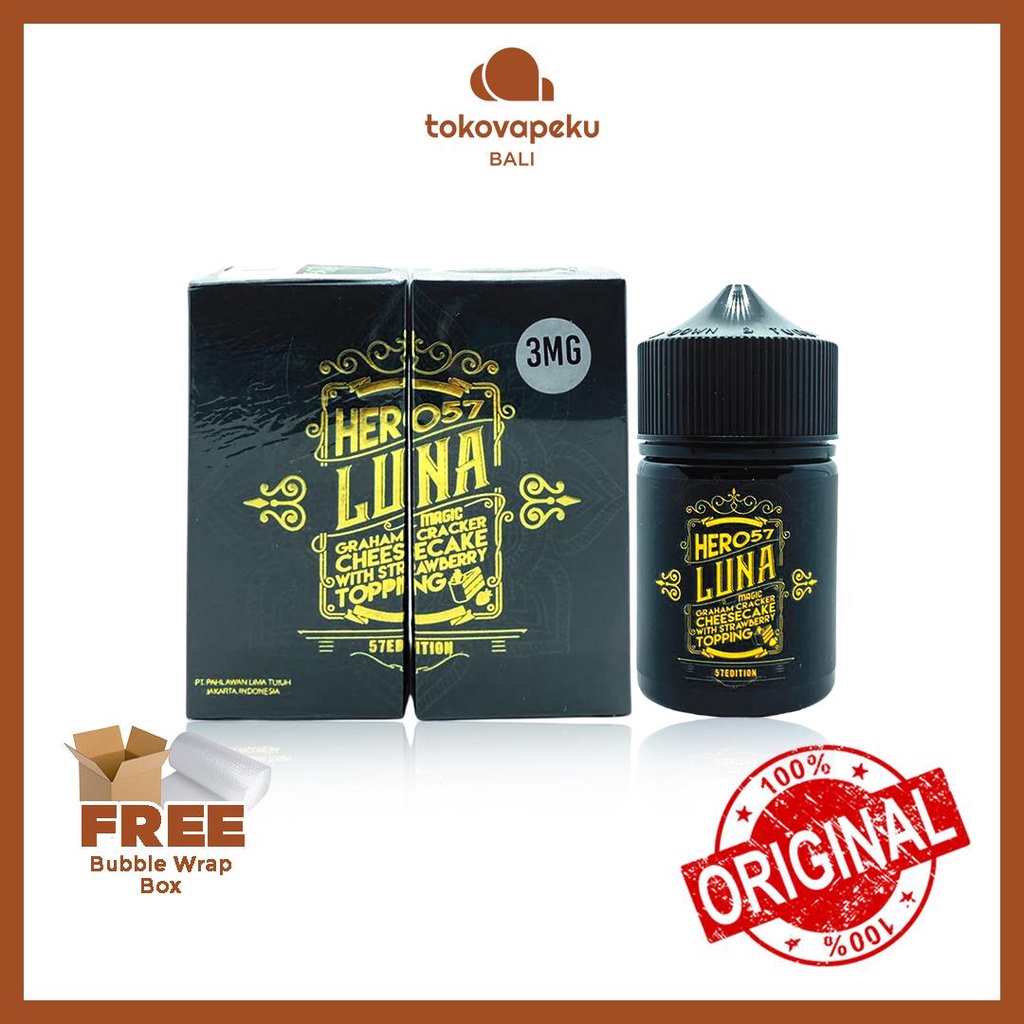 LUNA MAGIC GRAHAM CRACKER CHEESECAKE 60ML LUNA MAGIC AUTHENTIC by HERO57